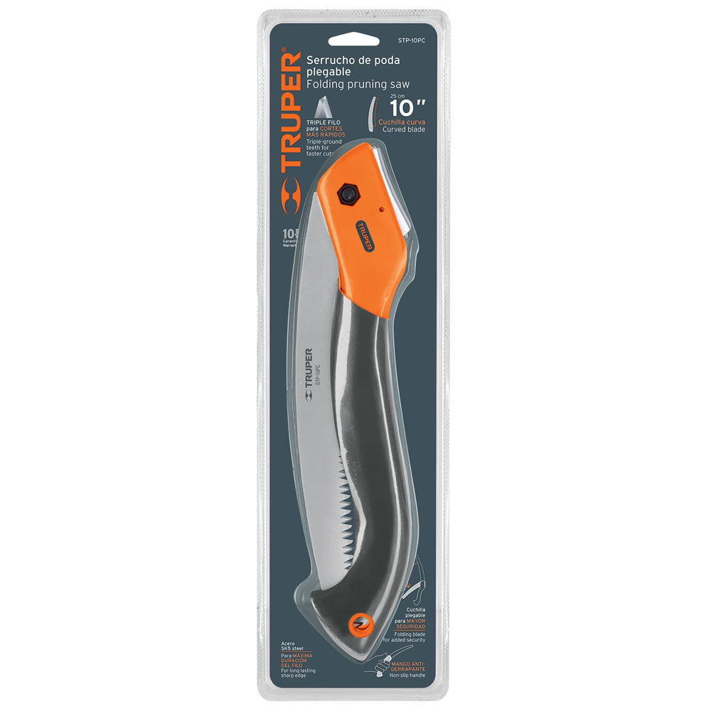 SERRUCHO PLEGABLE DE 10" HOJA CURVA