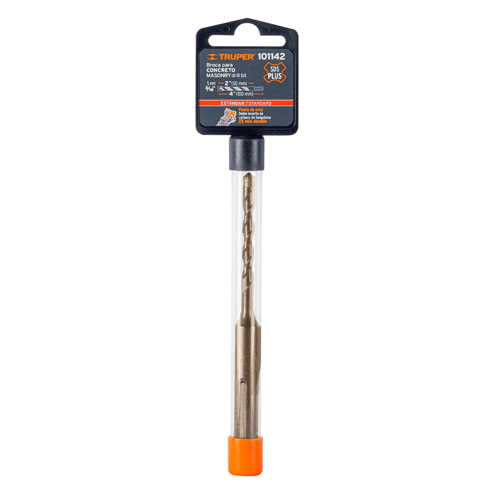 BROCA SDS PLUS 3/16 X 4', TRUPER