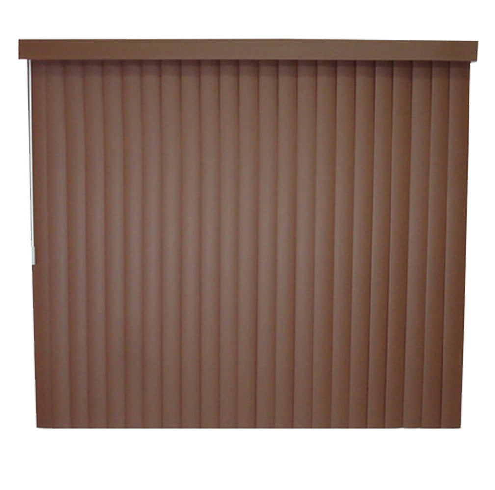 PERSIANA VERTICAL DE PVC 1.80X1.60 CHOCOLATE DECO
