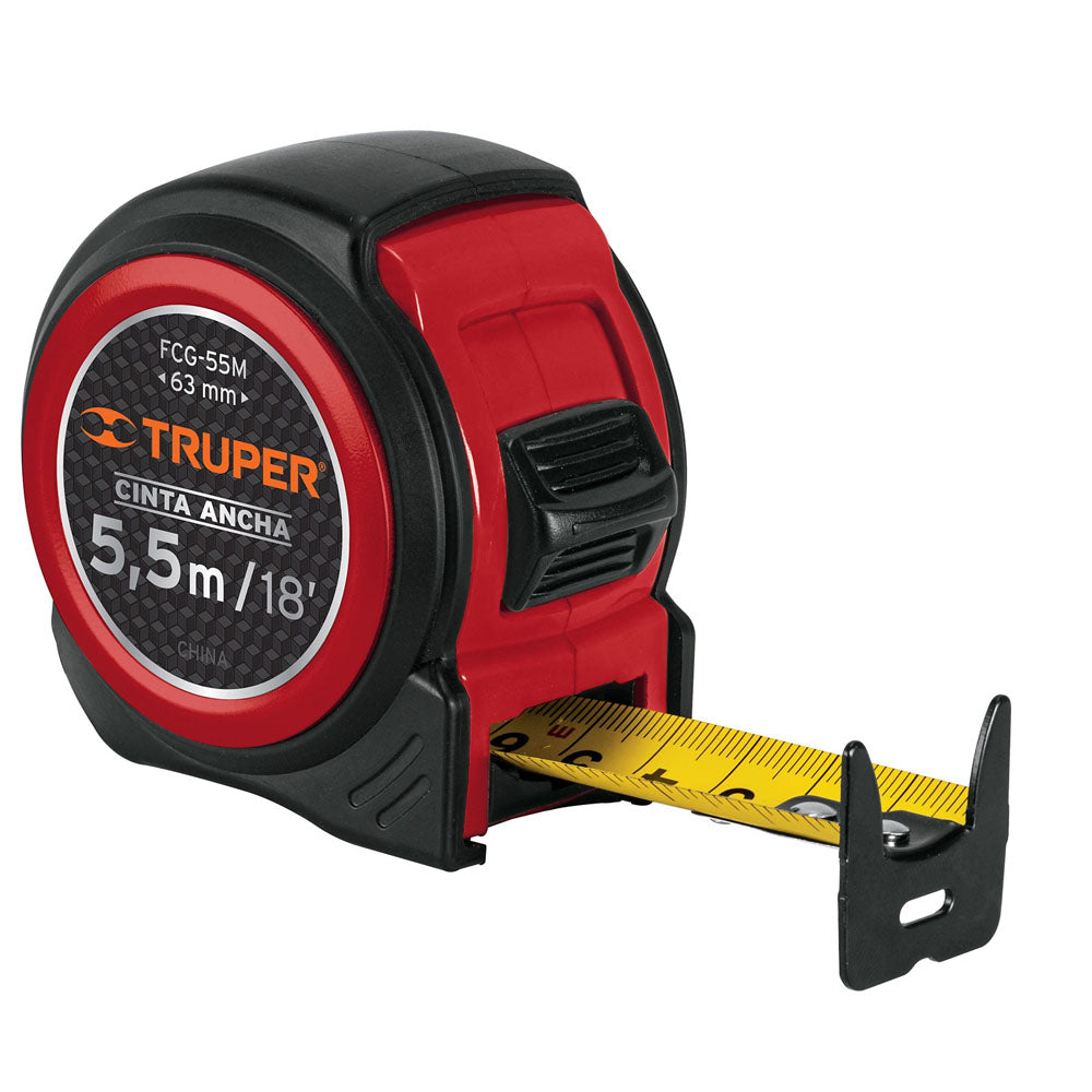 FLEXOMETRO COMPRACTO GRIP 5.5 CINTA 25MM