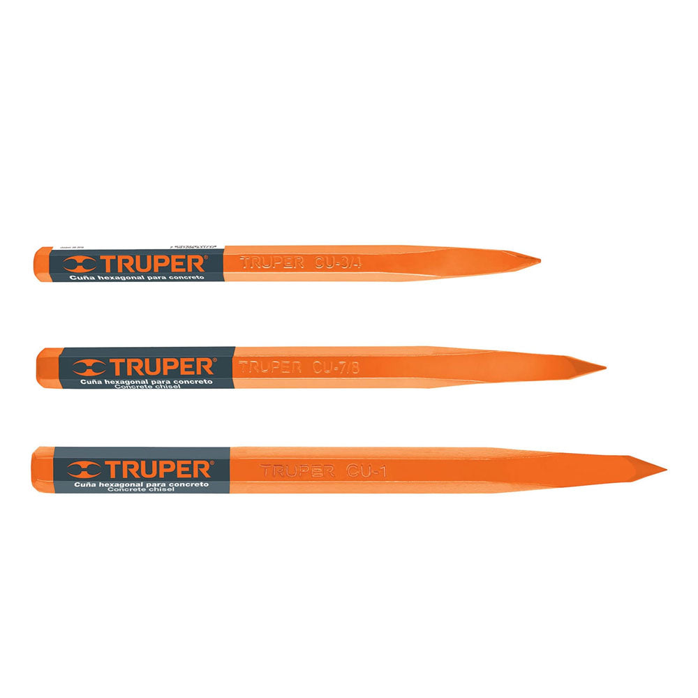 CUÑA P/ CONCRETO 3/4 HEXAGONAL