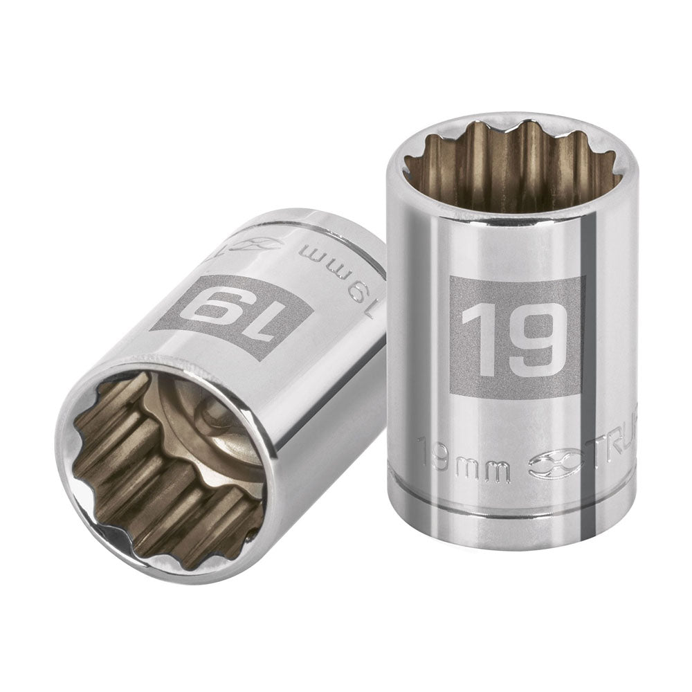 D-5412EM DADO CUADRO 1/2" 12 PTS METRICO