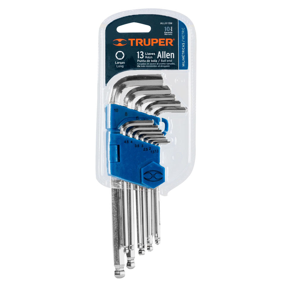 JGO DE LLAVES ALLEN PUNTA BOLA STANDARD ALLX-13P