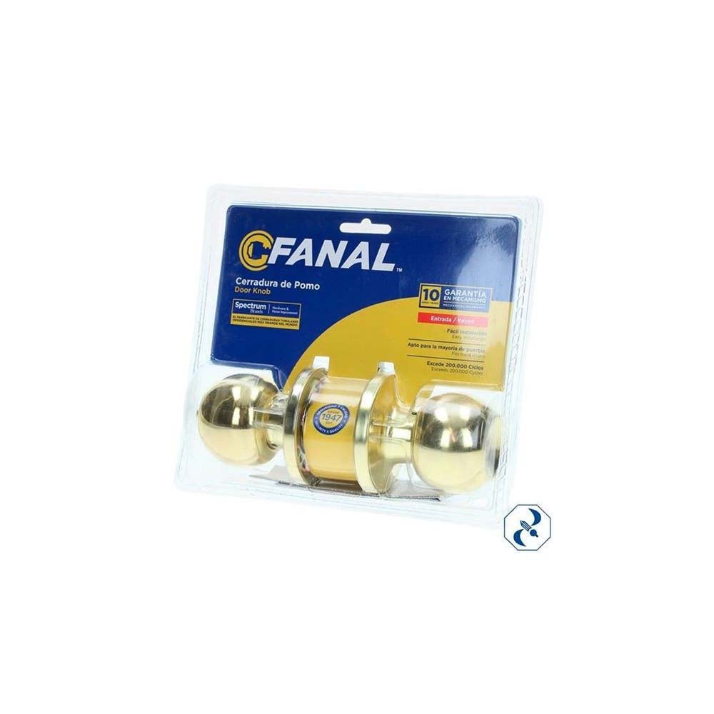 CERRADURA FANAL TUBLAR.615BALB