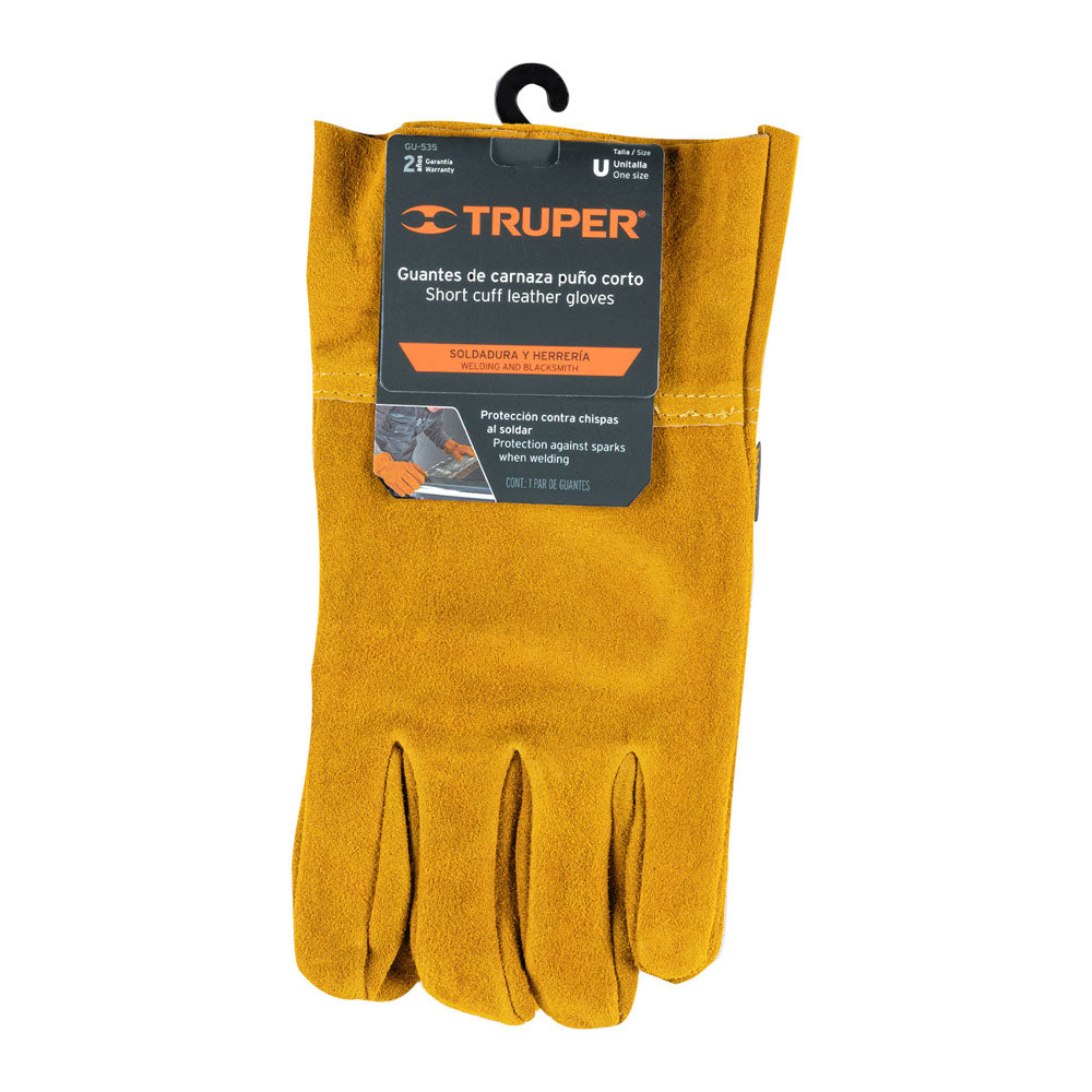 GUANTES DE CARNAZA CORTO GU-CAC