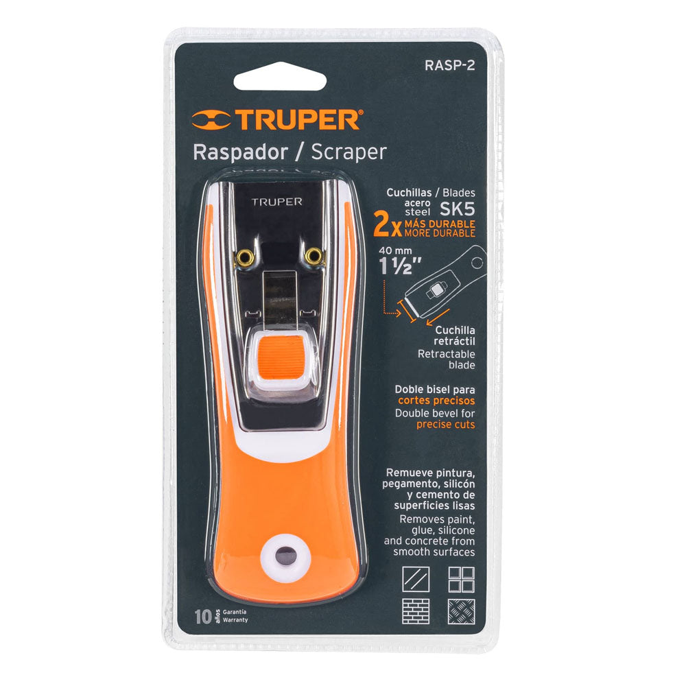 RASPADOR CON NAVAJA 11/2