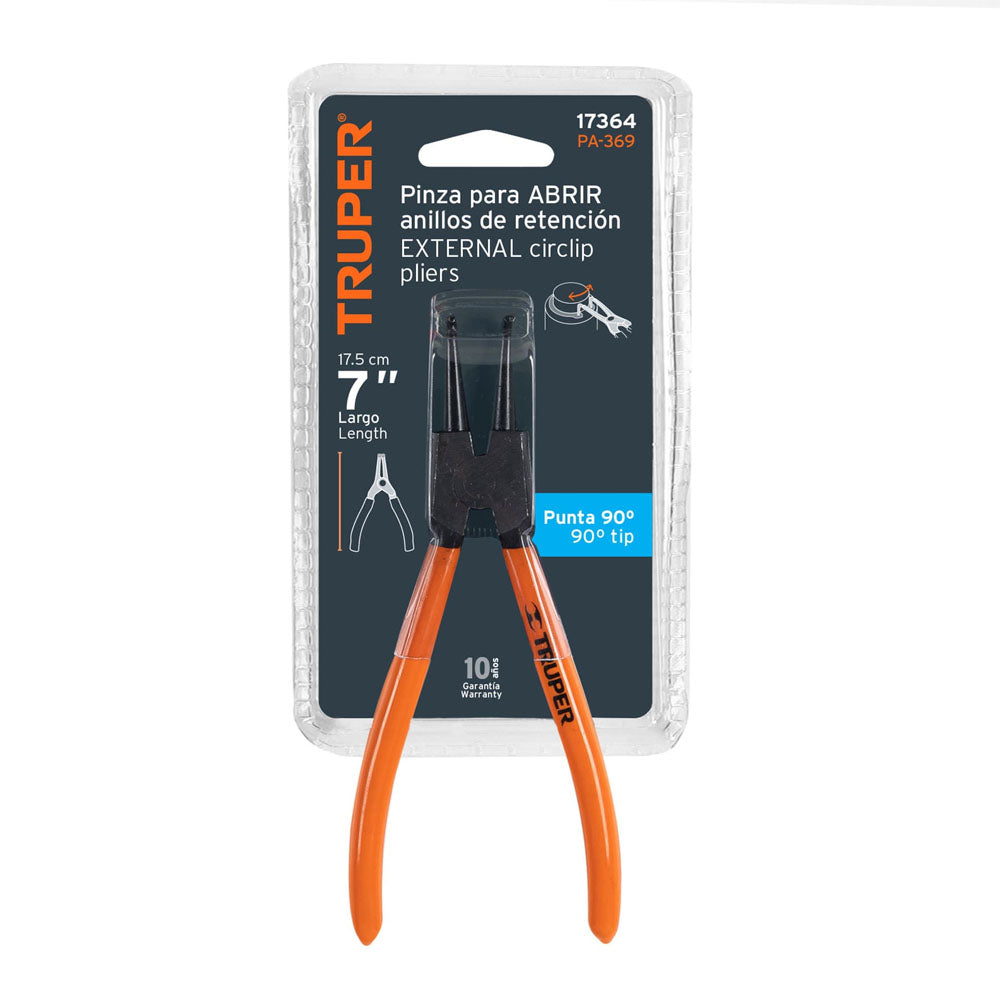 PA-369 PINZA P/ANILLOS RETEN. 90° P/ABRIR
