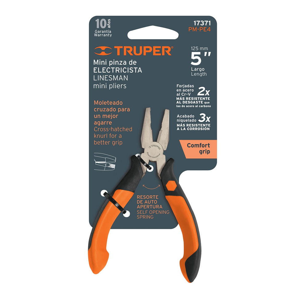 PINZA ELECTRICISTA TRUP.PM-PE4