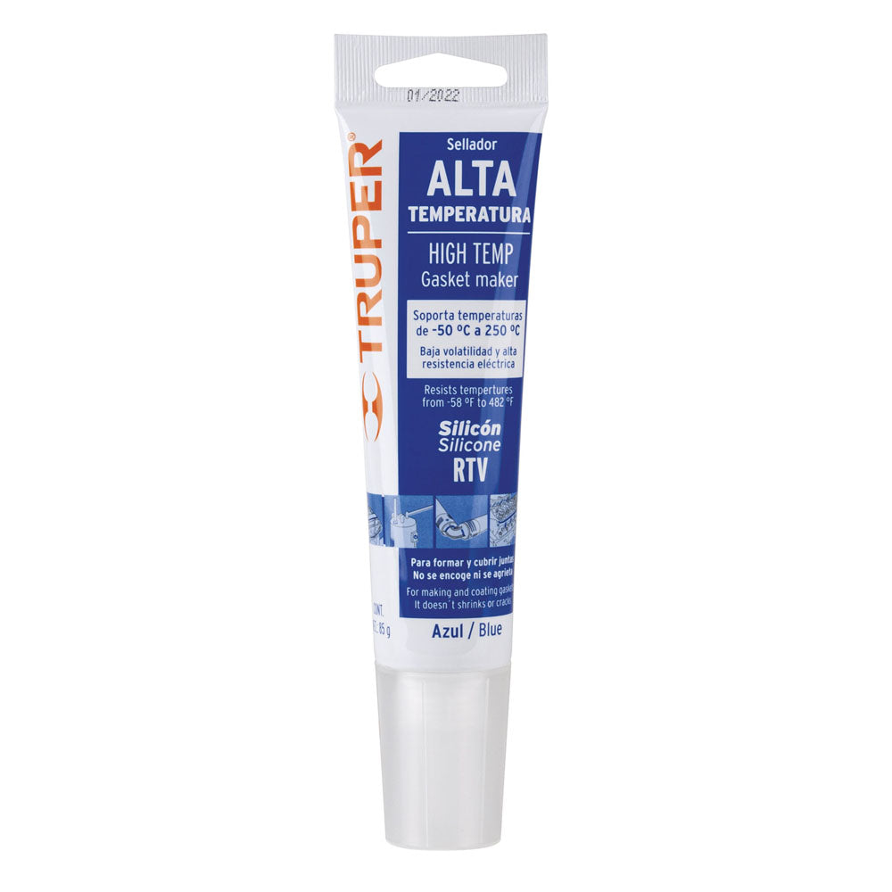 SILICON P/JUNTAS ALTA TEMP AZUL 85 GRS