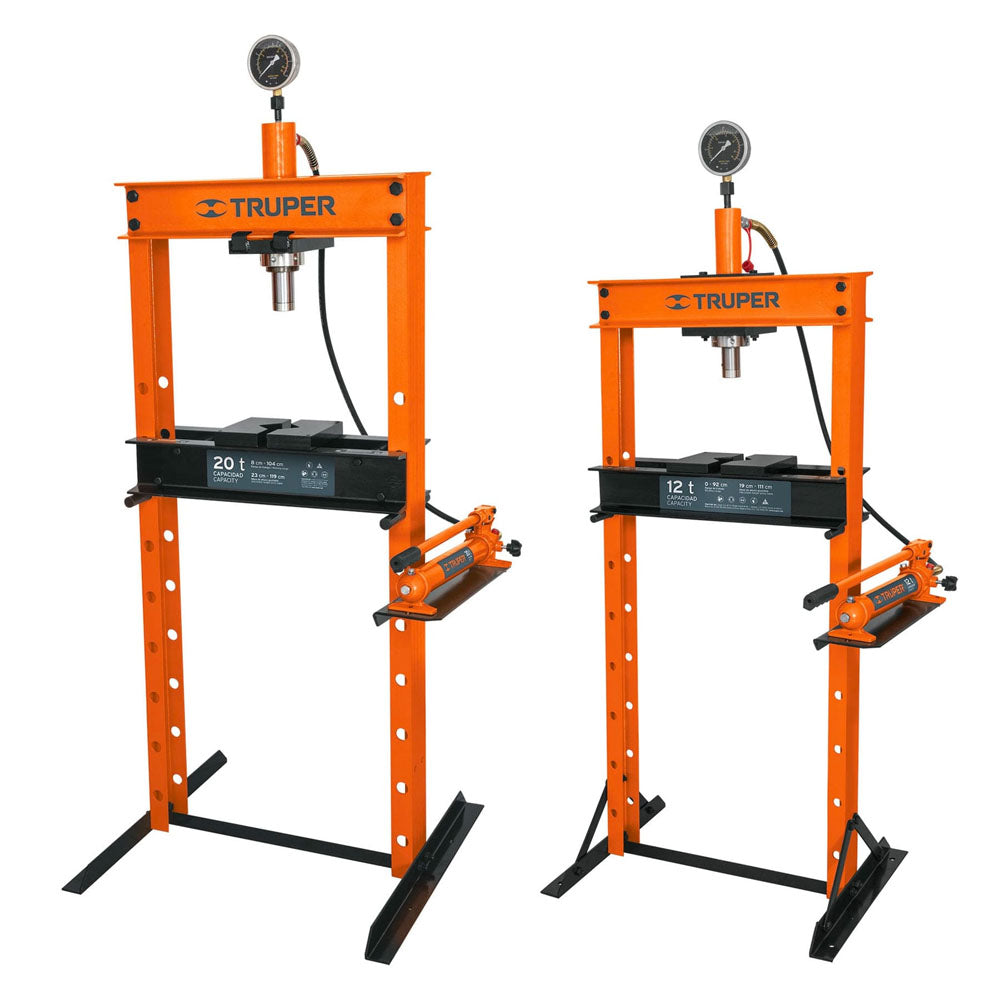 PRENSA HIDRAULICA 12 TONELADASC/MANOMETRO PREH-12