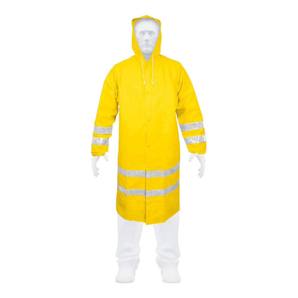 GABARDINA IMPERMEABLE C/REFLEJANTE TALLA GRANDE