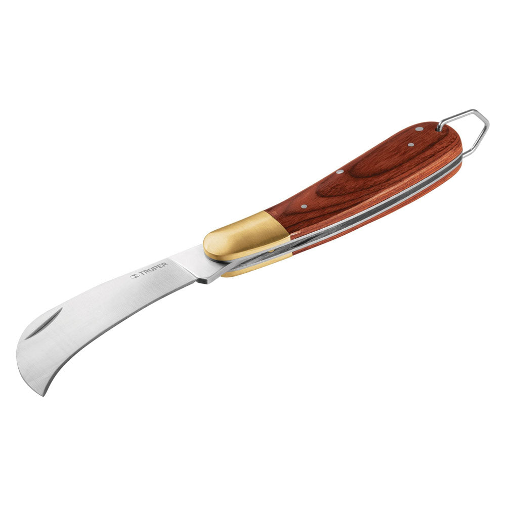 CUCHILLO CURVO PARA ELECTRICISTA, 8'