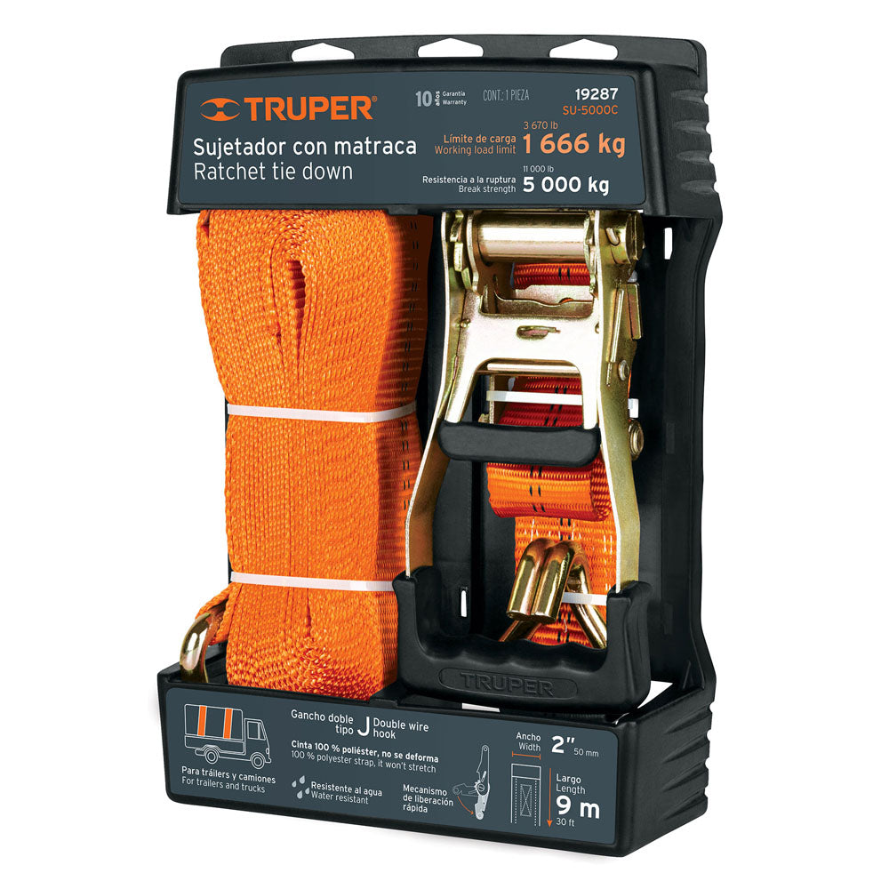 SUJETADOR 5000 KGS C/MATRACA