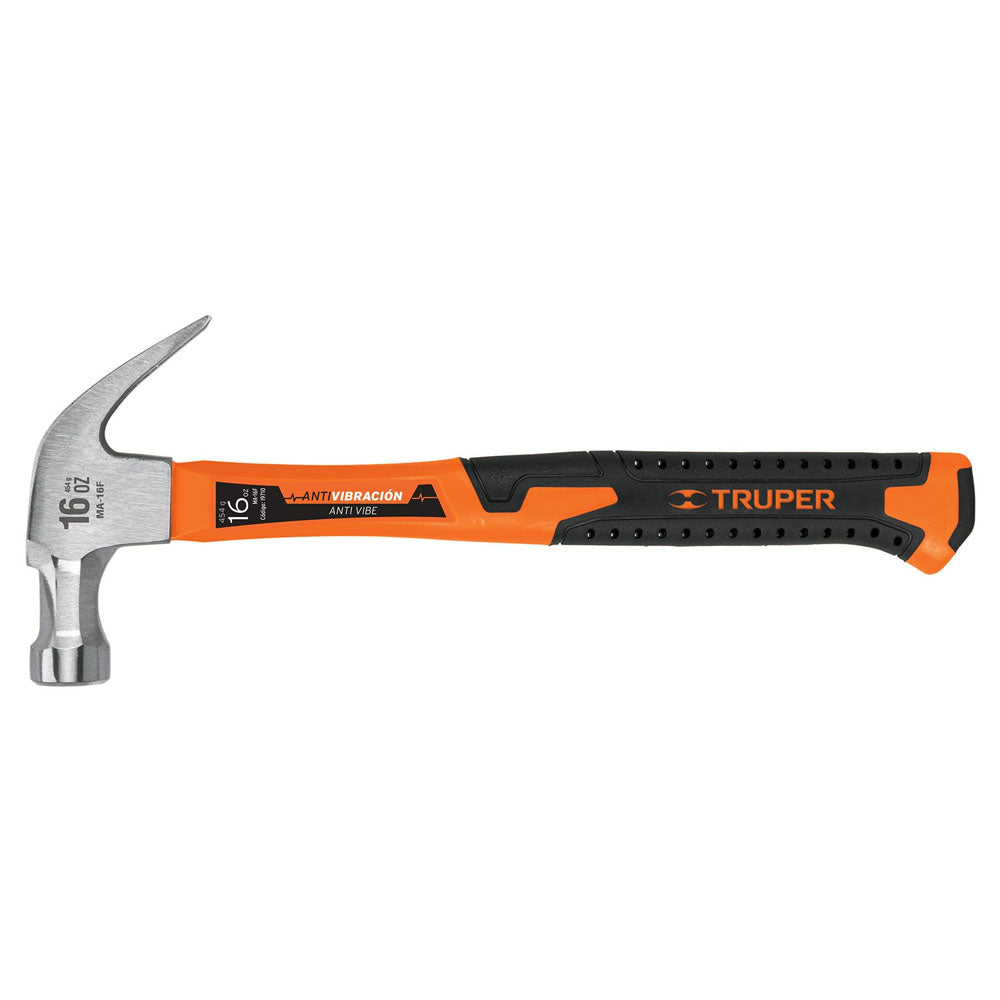 MARTILLO UÑA CURVA MGO FIBRA 16 OZ
