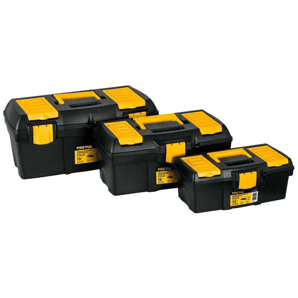 CAJA 13" CON COMPARTIMENTOS, PRETUL