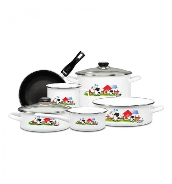 BATERIA TERRANOVA 8 PZ VAQUITAS EN CORRAL