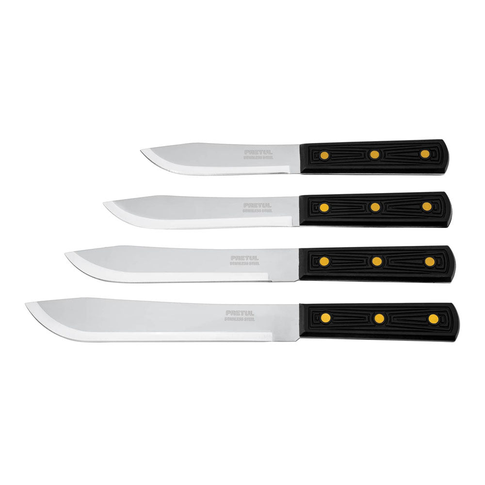 CUCHILLO CEBOLLERO, MANGO PLÁSTICO, 6'