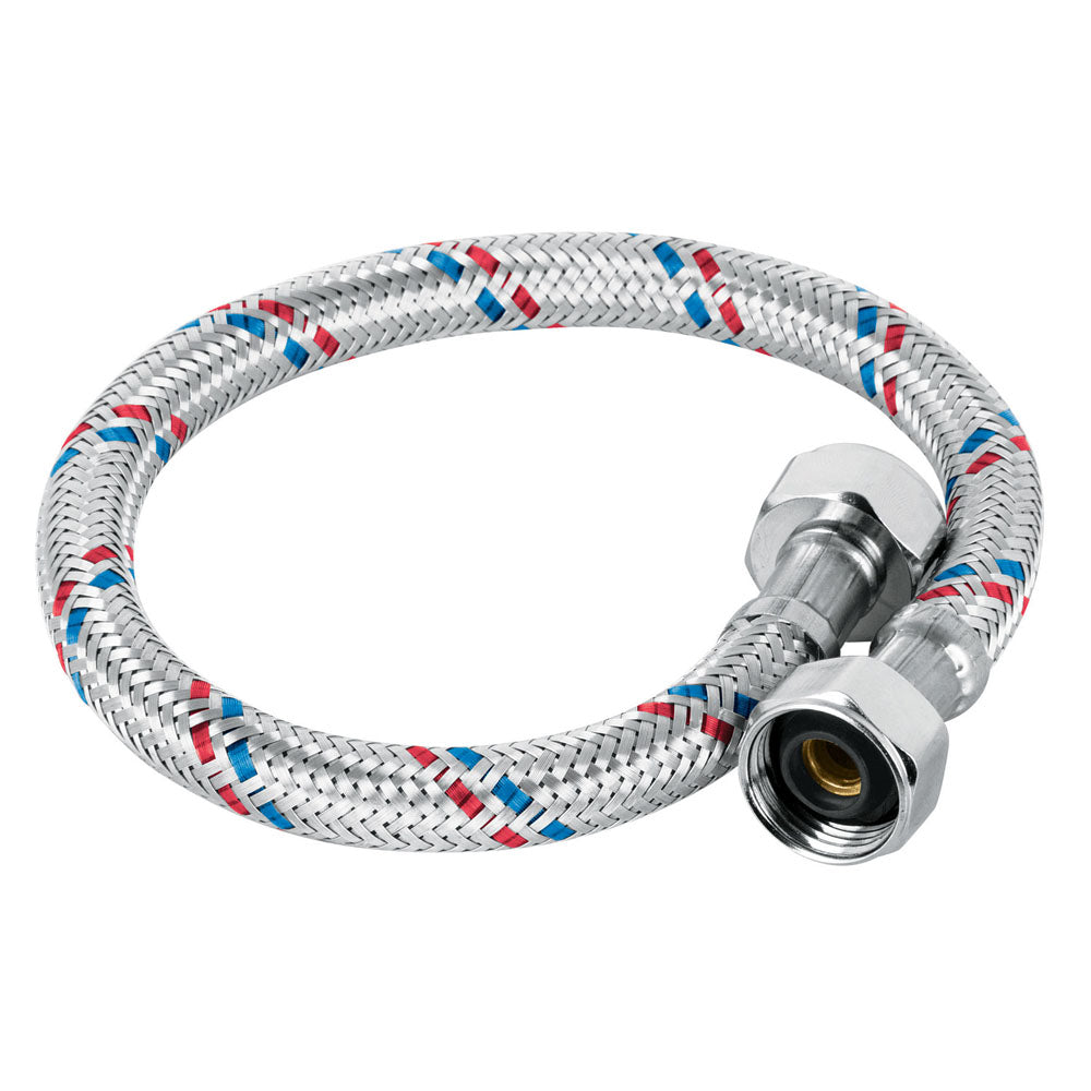 MANGUERA FLEXIBLE PARA LAVABO 40CM,PRETU