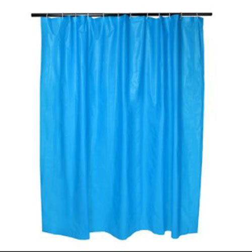 CORTINA P/BAÑO AZUL 1.80X1.80