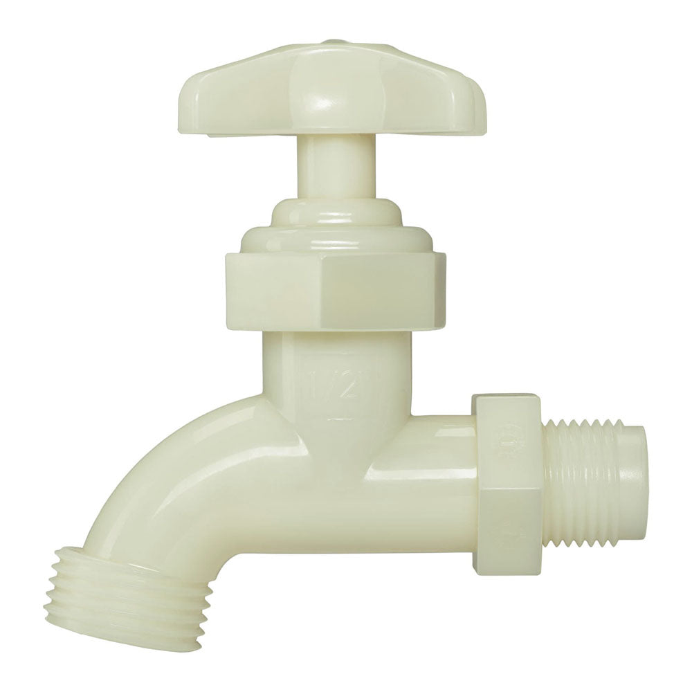 LLAVE DE NARÍZ PARA JARDÍN, 1/2', PLÁSTICA, PRETUL
