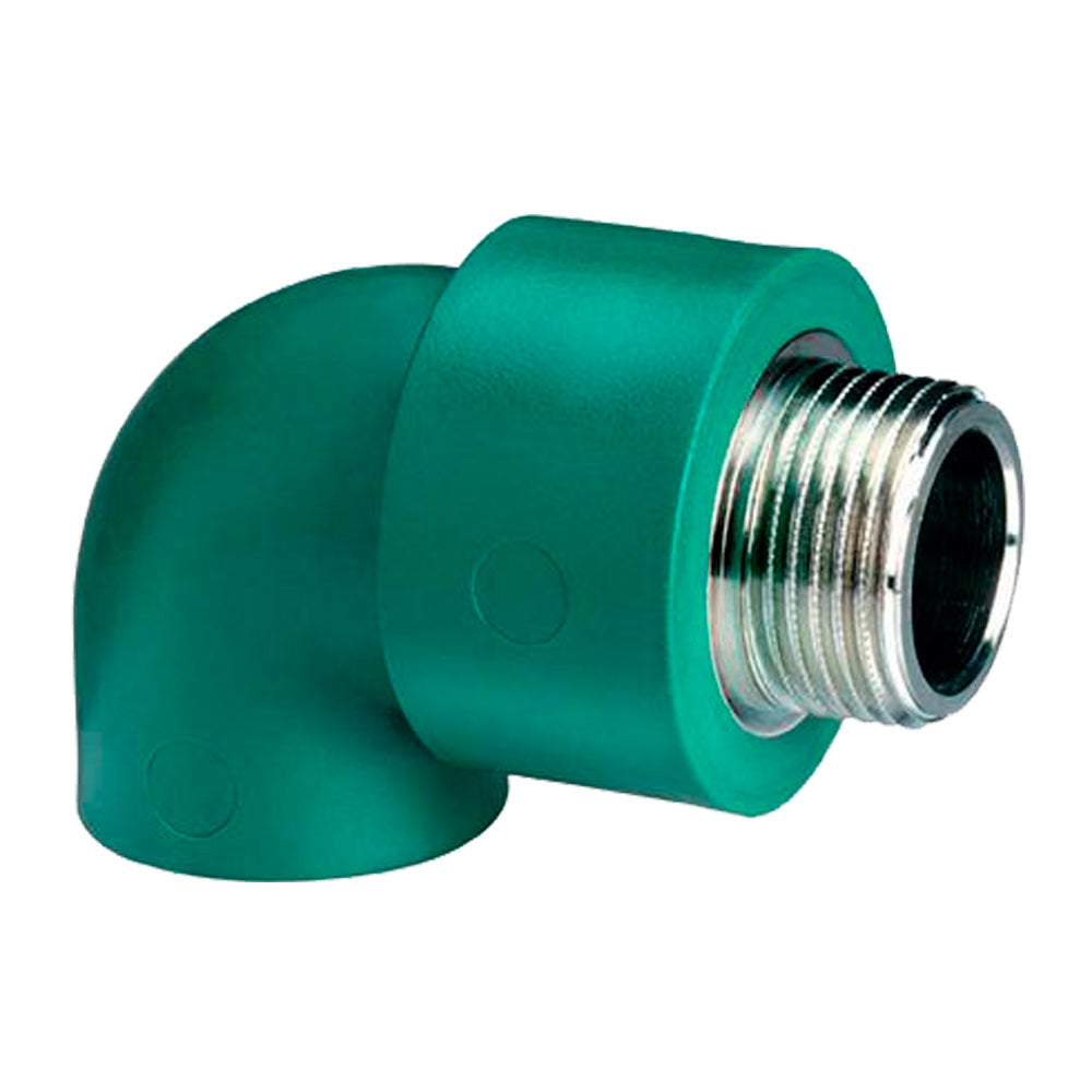 CODO A 90° CON ROSC.MACHO TUBOPLUS 32 X 1