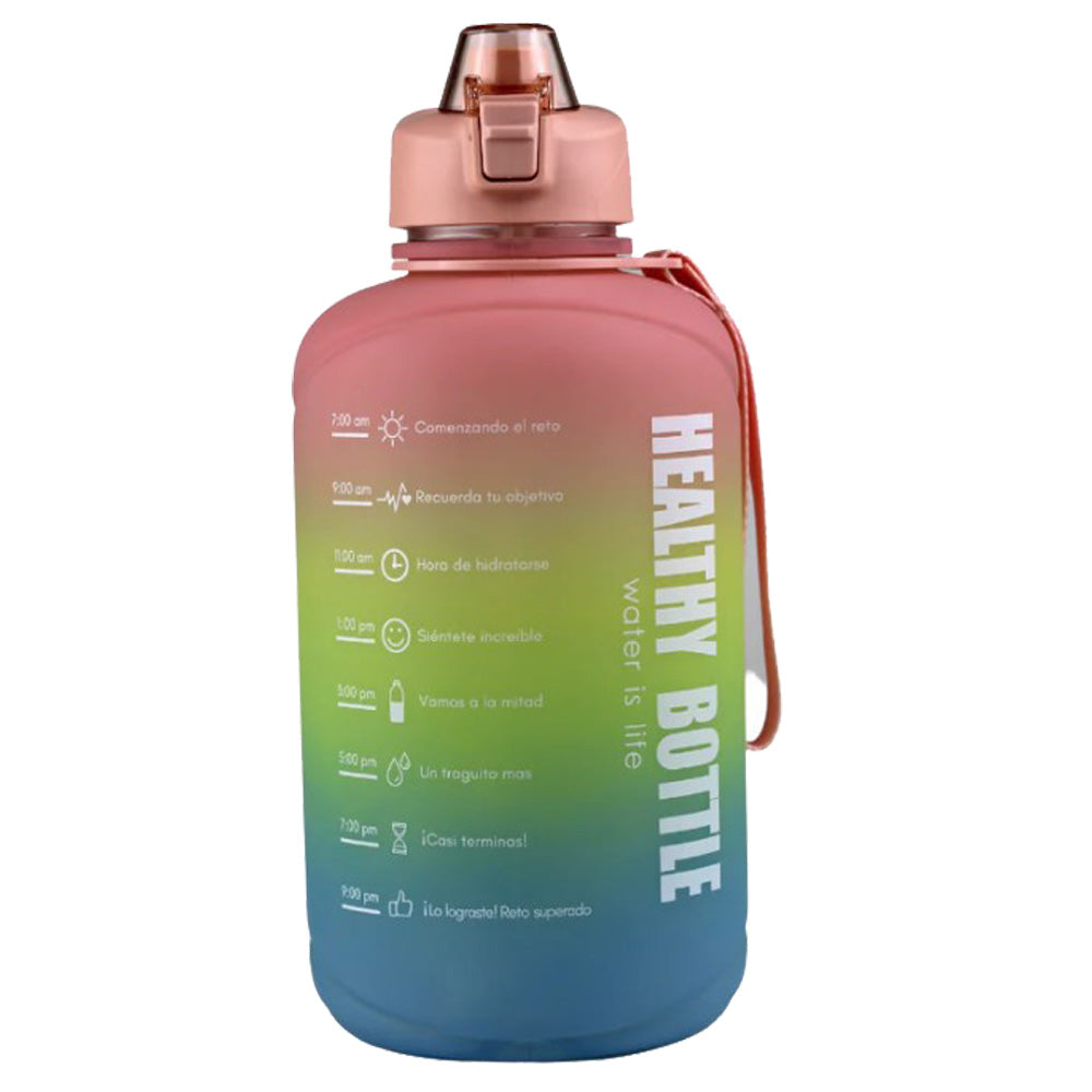 BOTELLA CILINDRO MOTIVACIONAL 2 LITROS