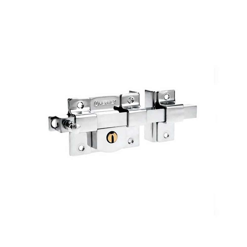 CERRADURA BARRA FIJA DERECHA CROMO CB-40DB