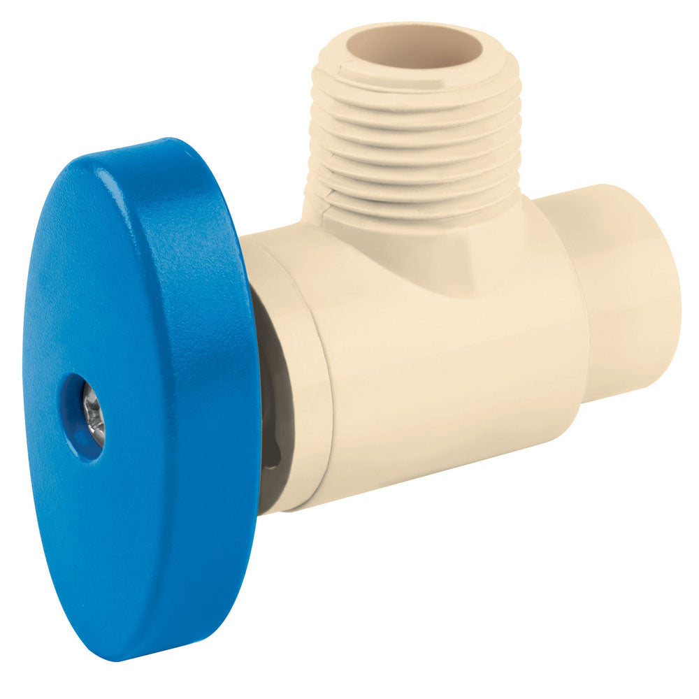 LLAVE ANGULAR DE CPVC, 1/2'