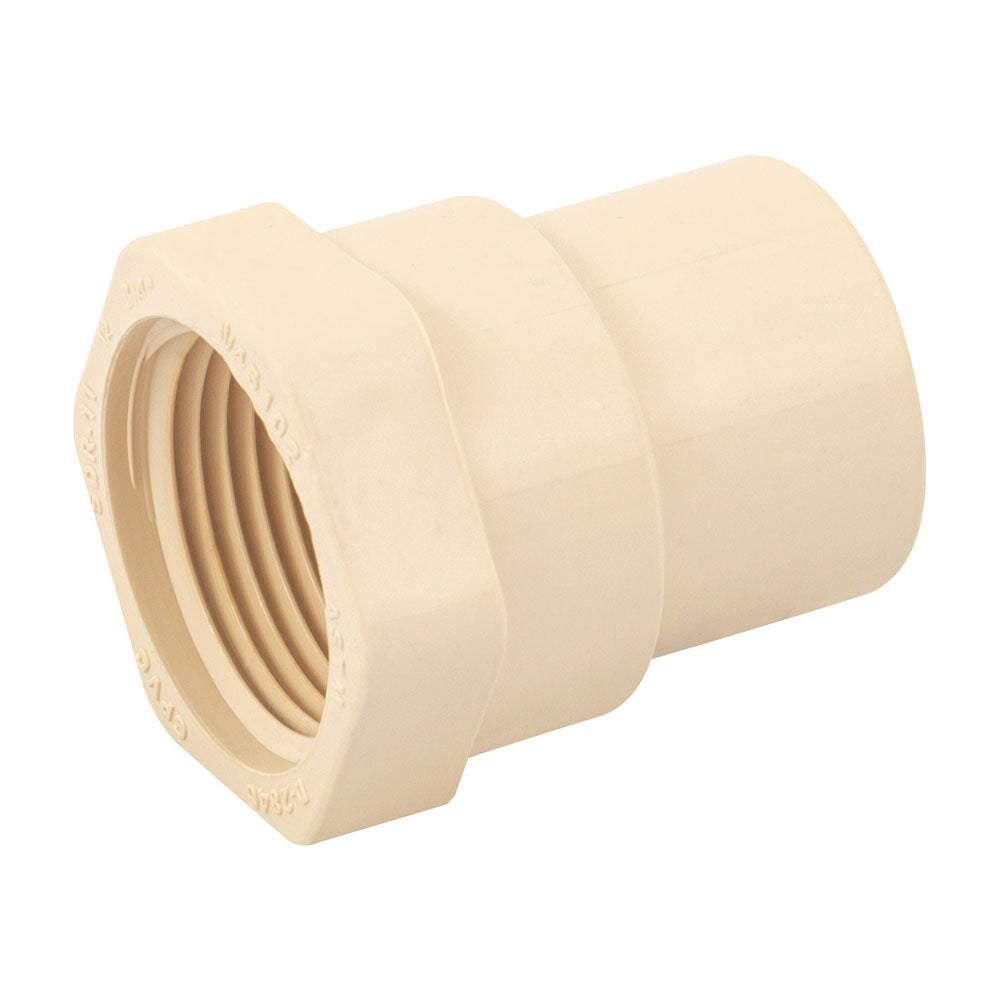 ADAPTADOR HEMBRA DE CPVC, 13MM