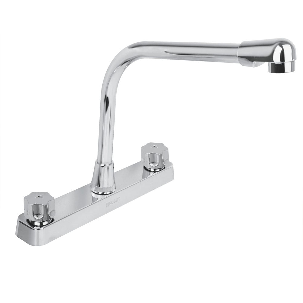 MEZCLADORA PLASTICA FREGADERO, COBRA, MANERALES ESTANDAR