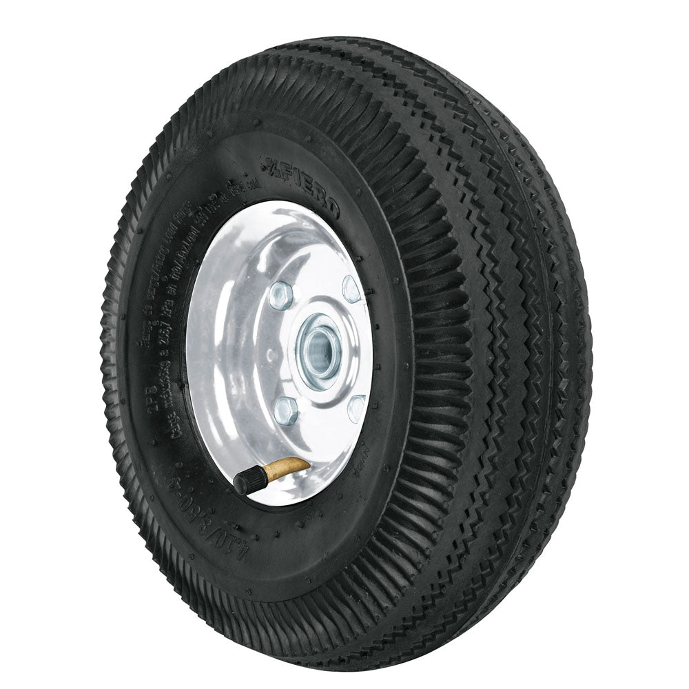 LLANTA NEUMATICA CON EJE CENTRAL 10" LLN-10C