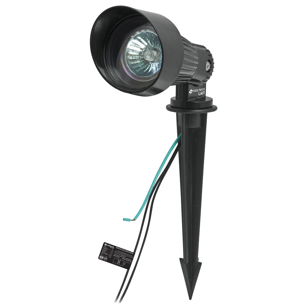 REFLECTOR DE JARDÍN CON ESTACA, MR16, NEGRO