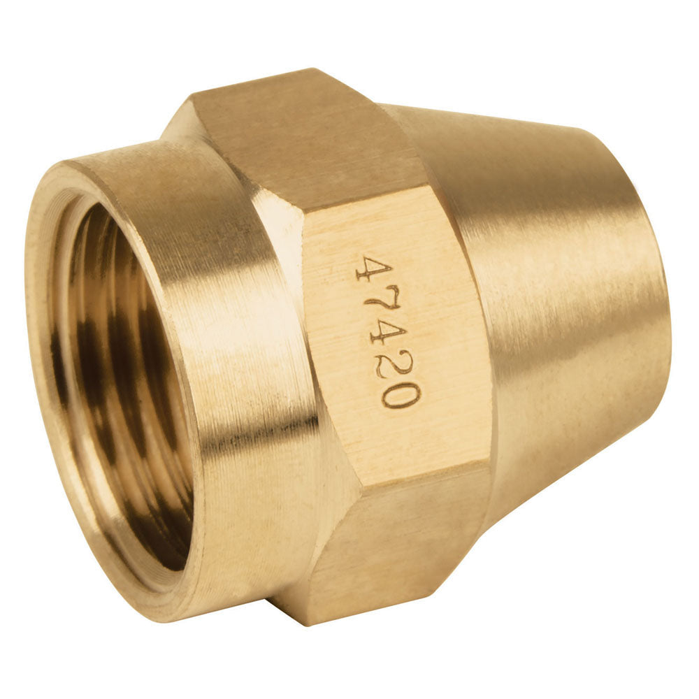 TAPÓN HEMBRA DE LATÓN, 3/8'