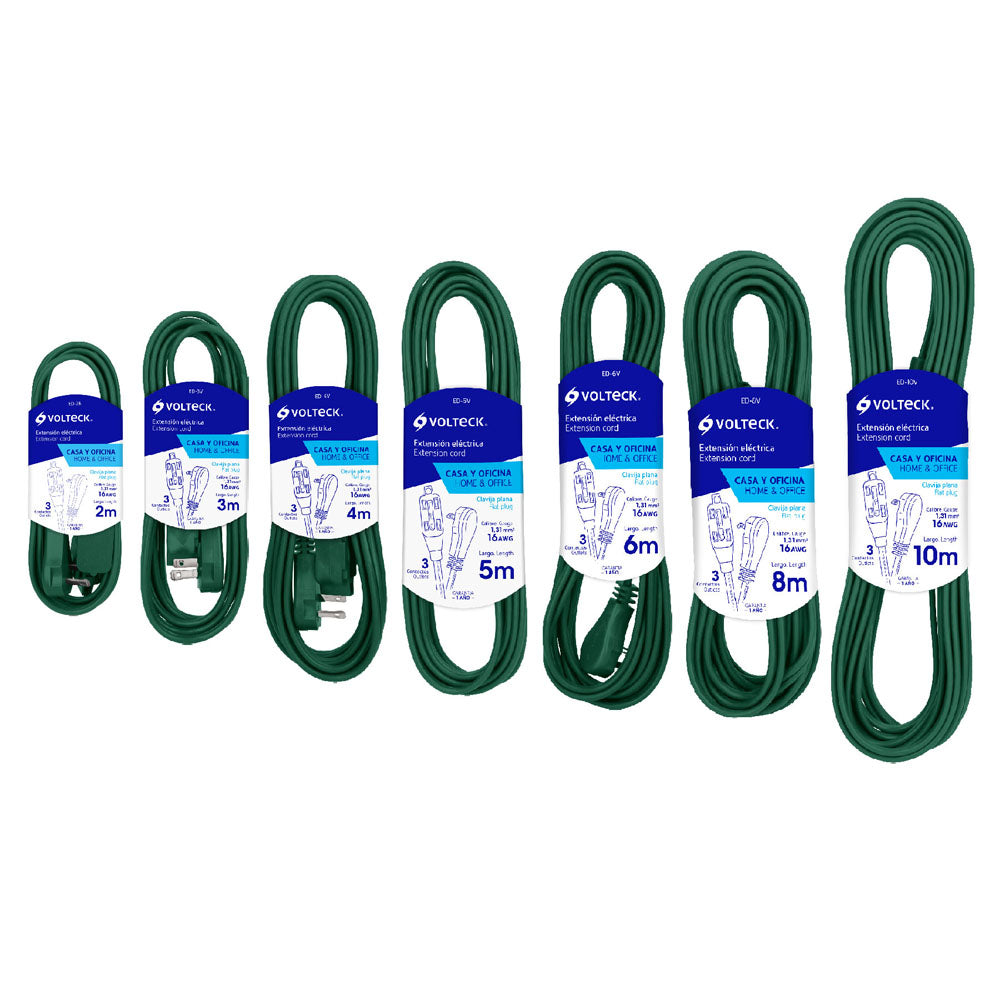 EXTENSION DOMESTICA 3M VERDE ED-3V