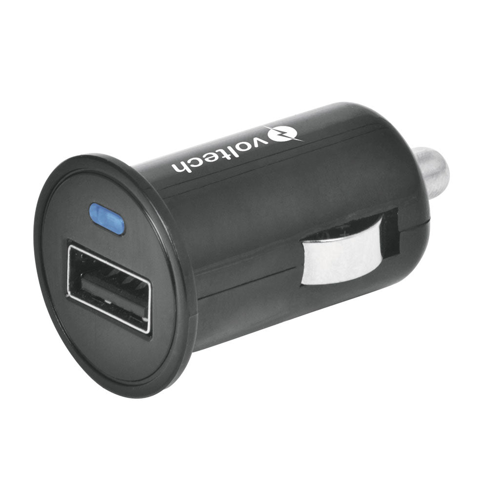 CARGADOR USB PARA AUTOMÓVIL, 1A, VOLTECH