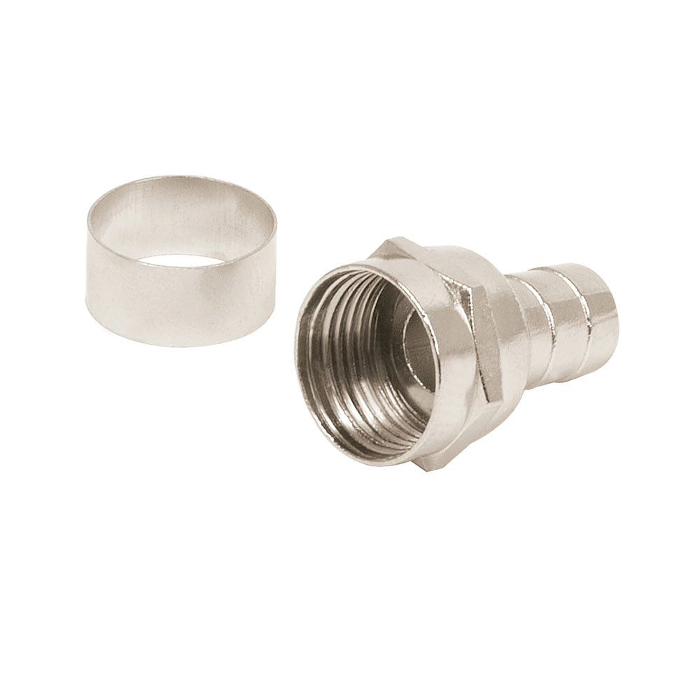 CONECTOR COAXIAL RG6 TIPO CAMPANA