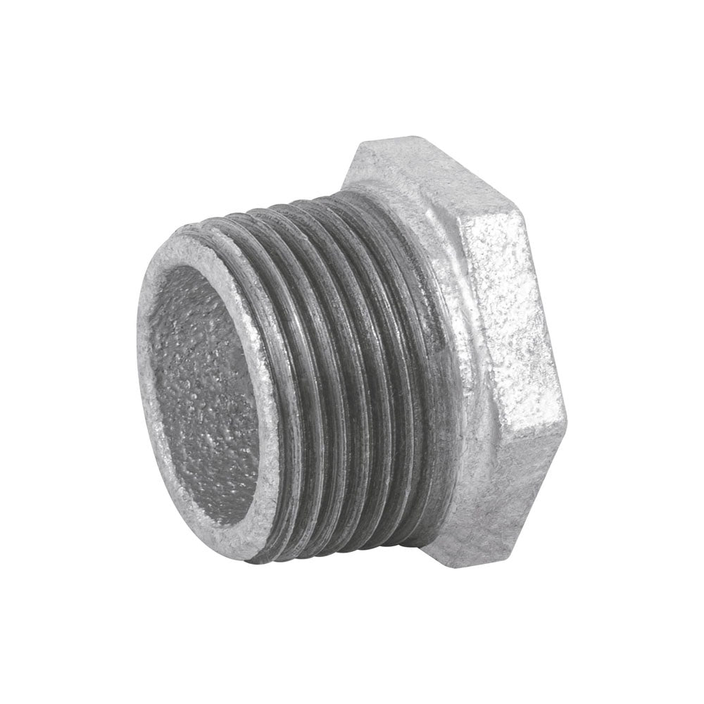 REDUCCION BUSHING ACERO GALVANIZADO 1-1/2X1