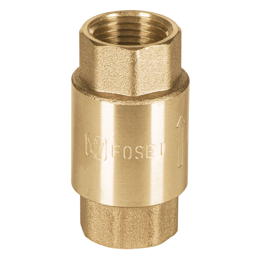 VALVULA DE RETENCION DE LATON 1-1/2" VARE-1-1/2