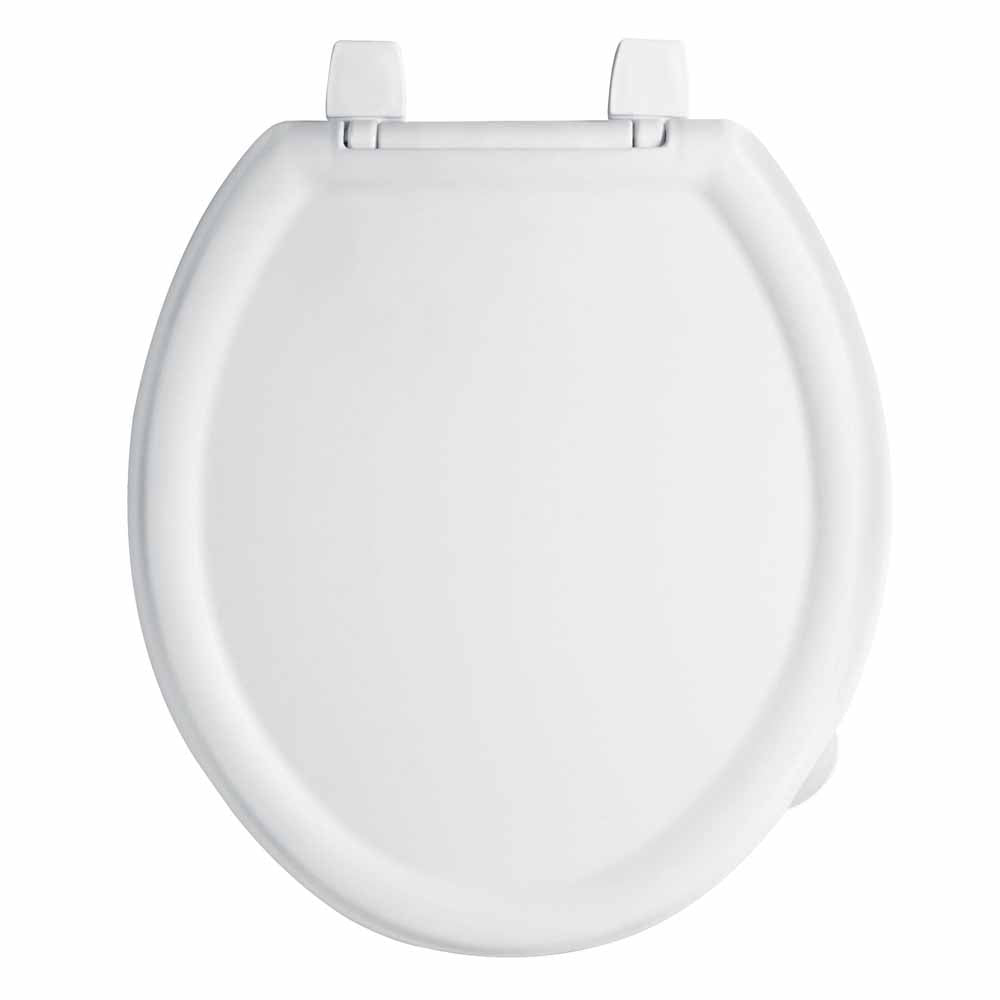 ASIENTO ECONÓMICO PARA WC, 35 CM, BLANCO