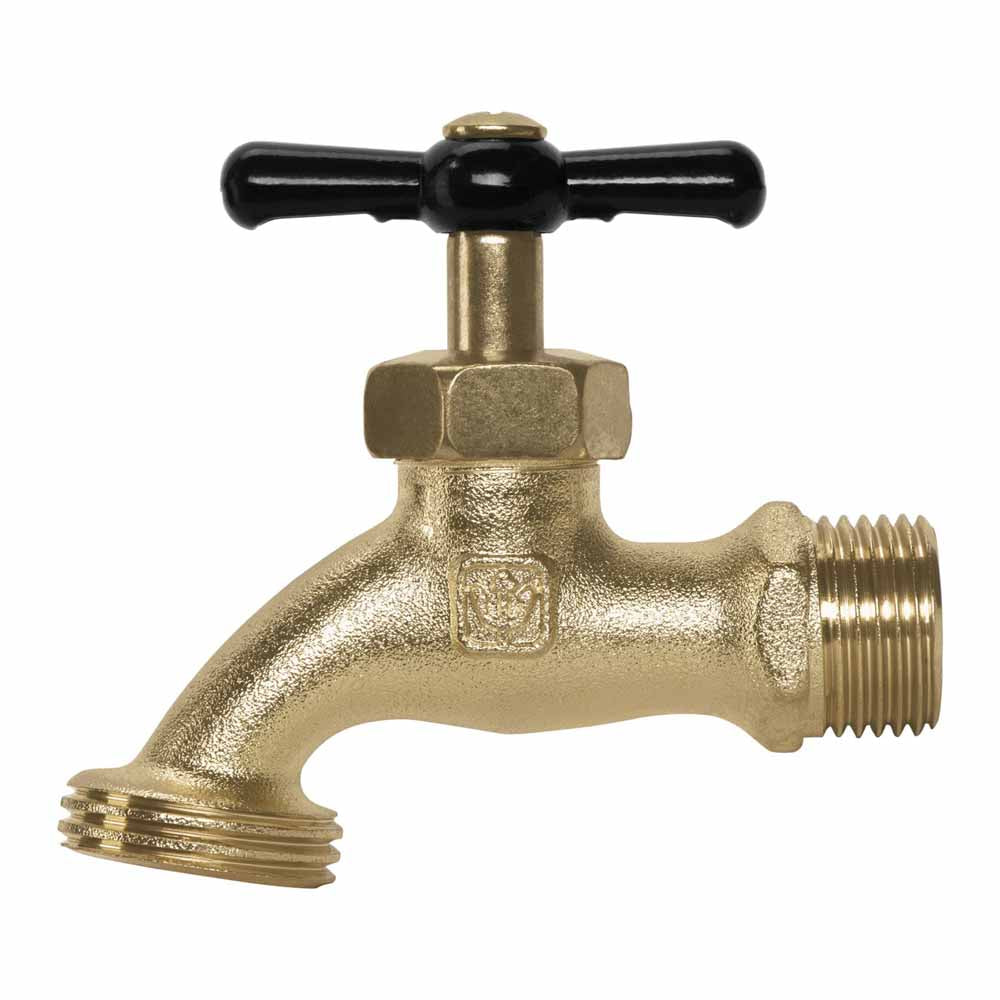 LLAVE DE ZAMAC PARA MANGUERA 100 GR 1/2" FOSET BASIC