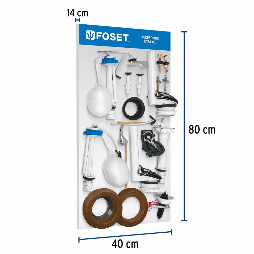 EXHIBIDOR WC FOSET EX-WC-FOS