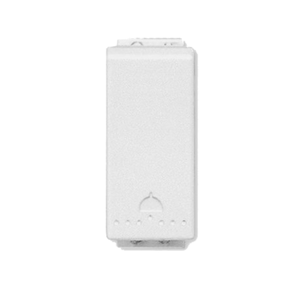 BOTON TIMBRE 10A BLANCO