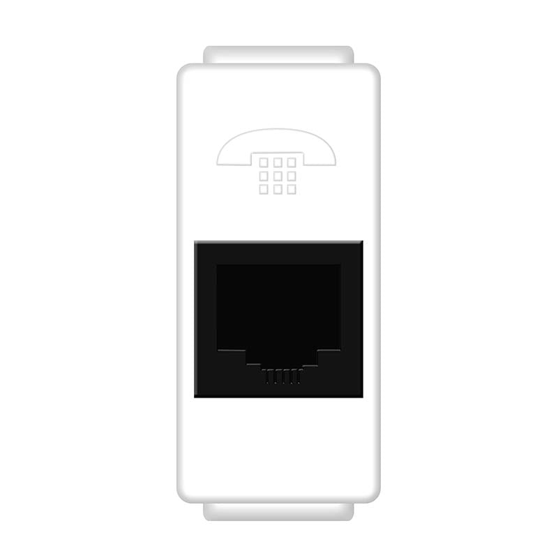 TOMA TELEFONICA BLANCO