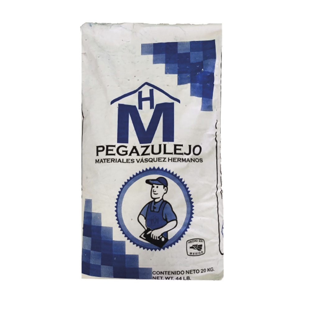 PEGA AZULEJO MATERIALES VASQUEZ 20 KG