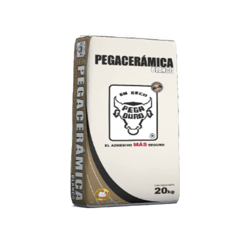 PEGACERAMICA BLANCO PEGADURO 20 KG