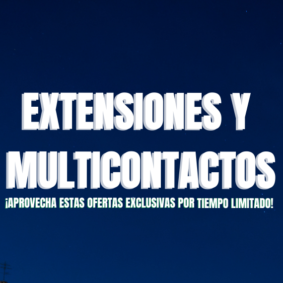 EXTENSIONES Y MULTICONTACTOS