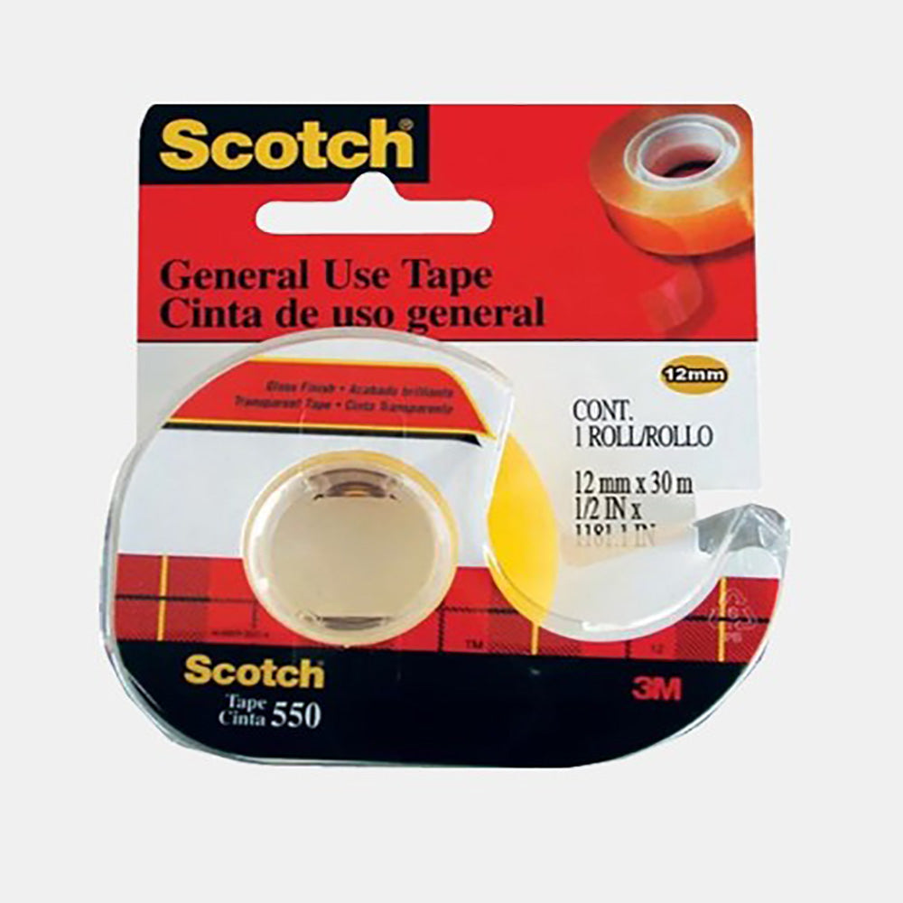 CINTA ADH TRANSP C/DESP 1.2CMX30M