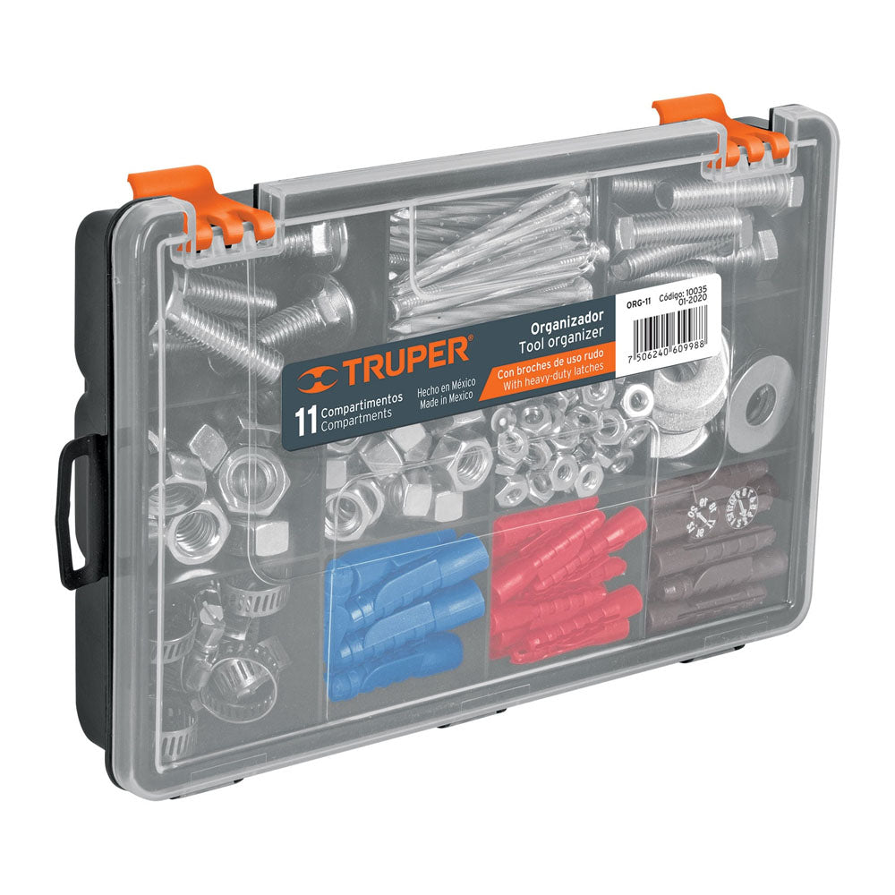 ORGANIZADOR 9' CON 11 COMPARTIMENTOS ORG-11