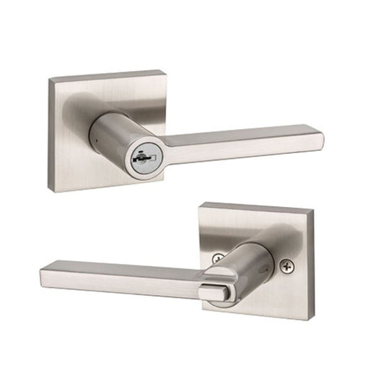 CERRAD DE MANIJA KWIKSET ENT REC ACERO SATINADO (031318)