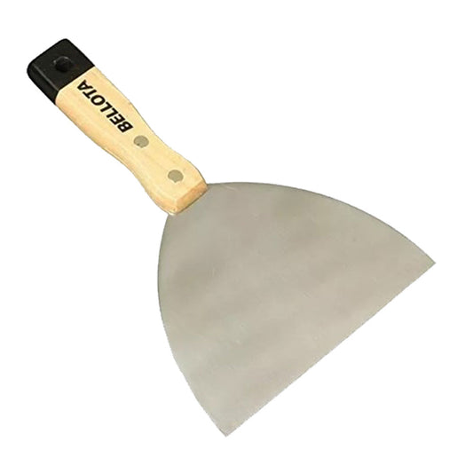 ESPATULA FLEXIBLE BELLOTA MANGO DE MADERA HOJA DE 5 PULGADAS